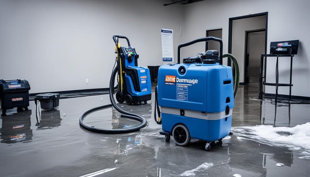 Comprehensive Range of Water Damage Equipment