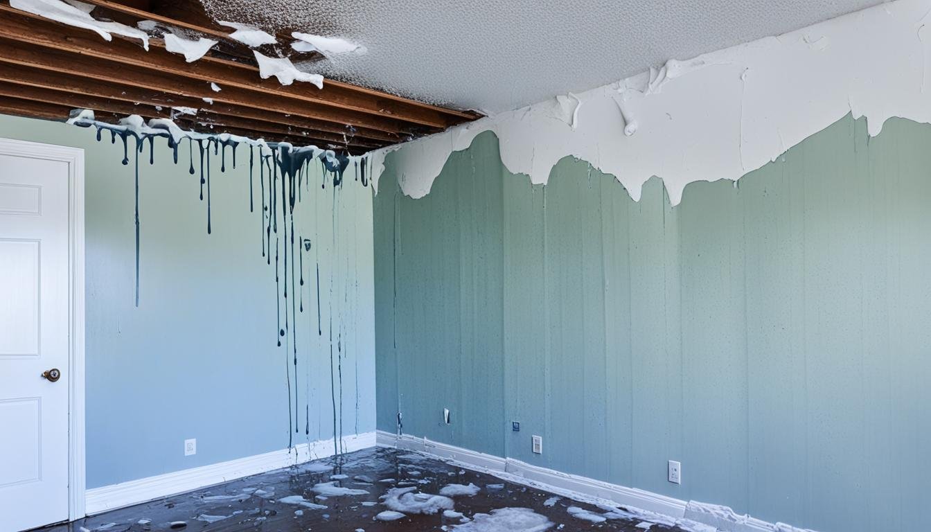 Home water damage restoration near San Bernardino