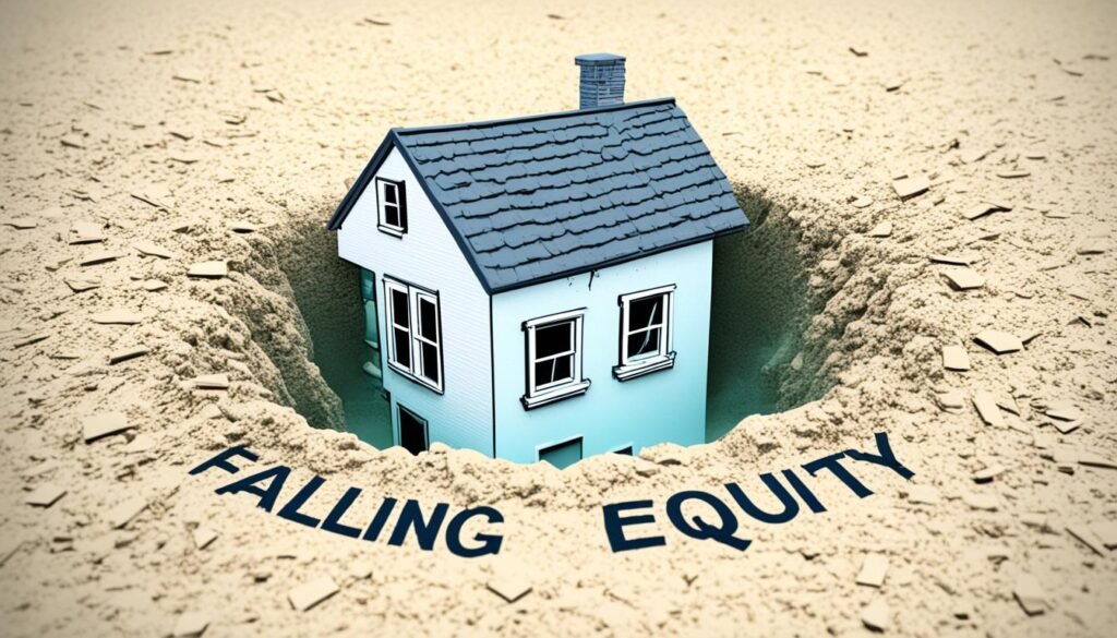 falling home equity falling home equity