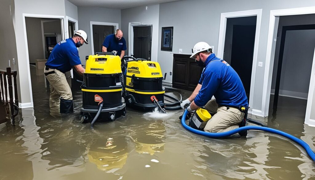 professional water damage restoration