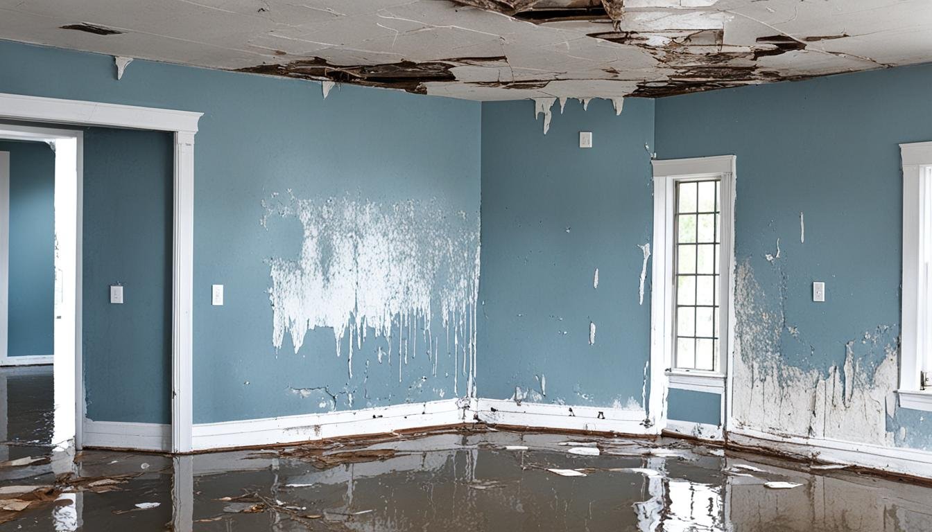 Extent of Water Damage to a House