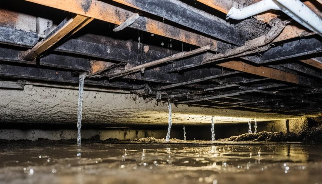 Moisture sources in a home