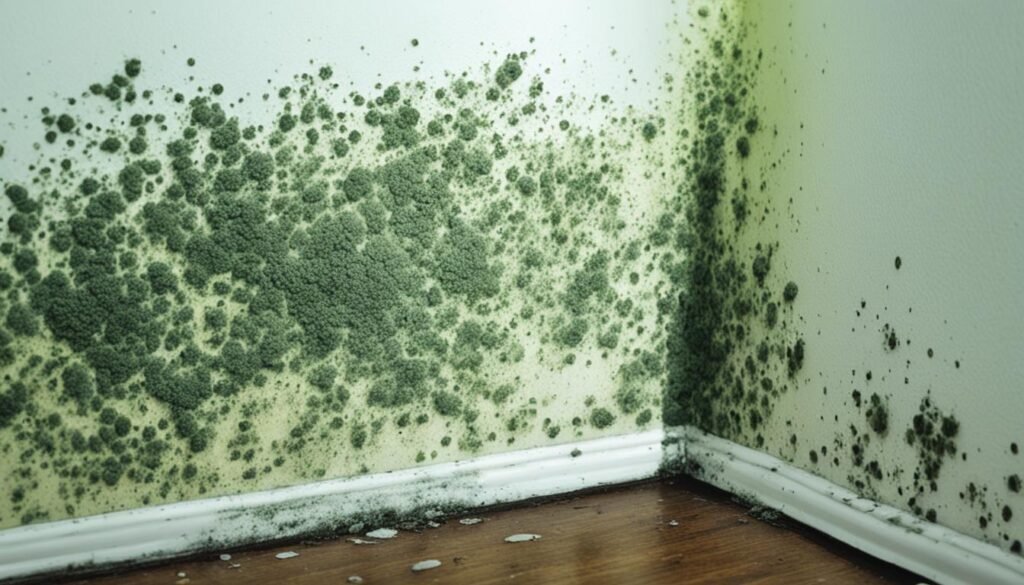 Mold growth