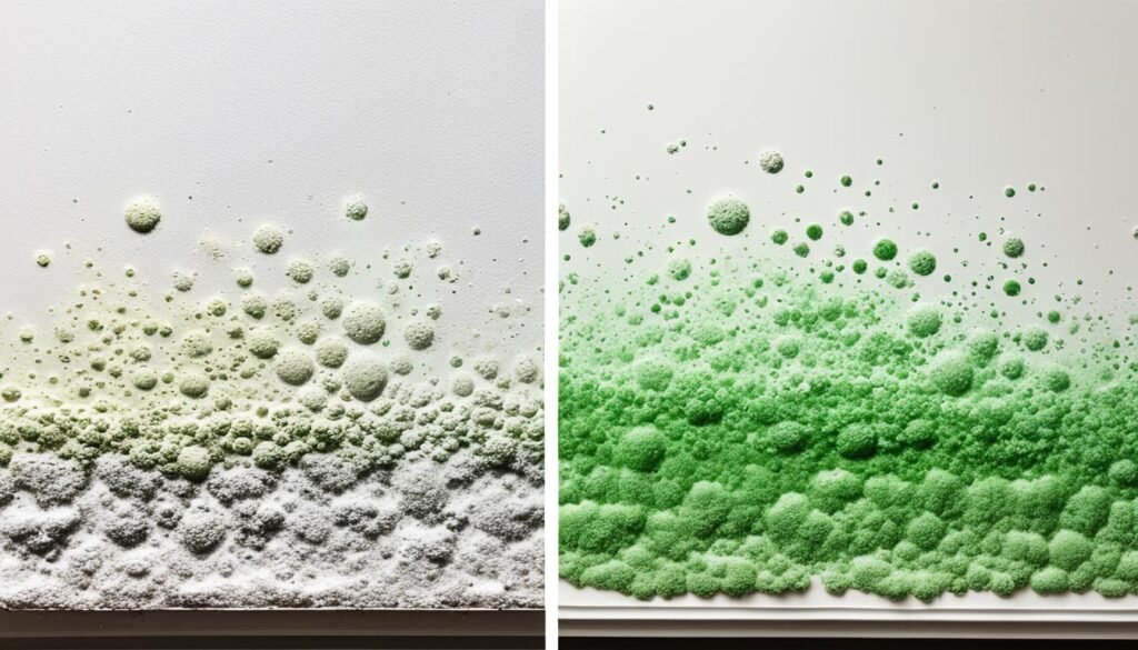 Mold growth timeline