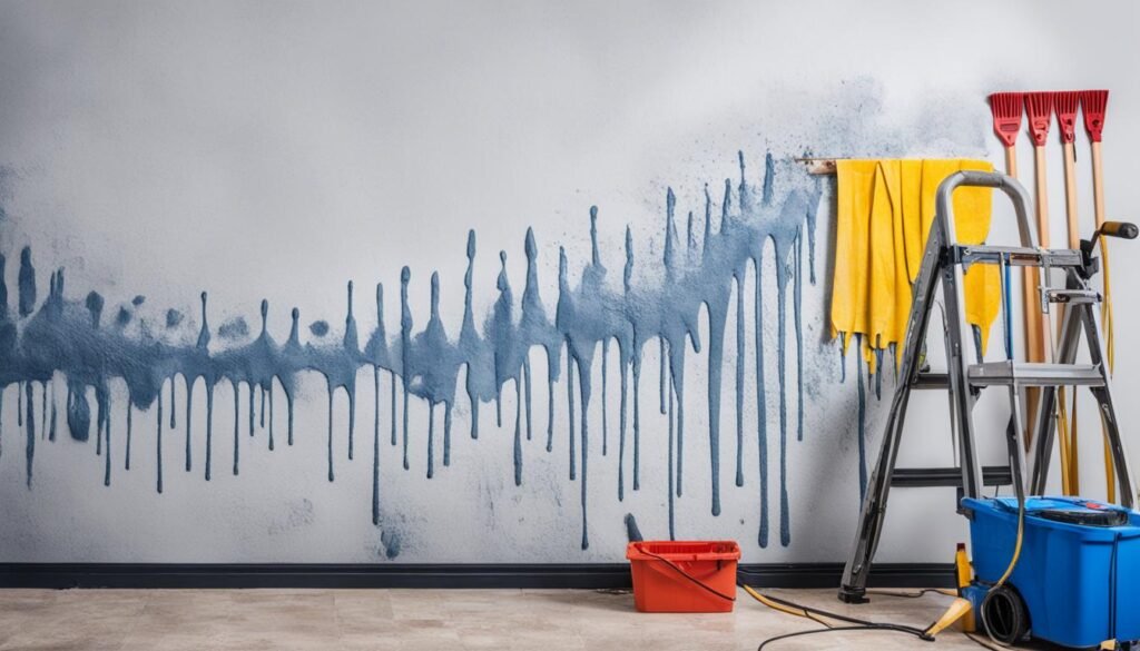 Wall drying techniques