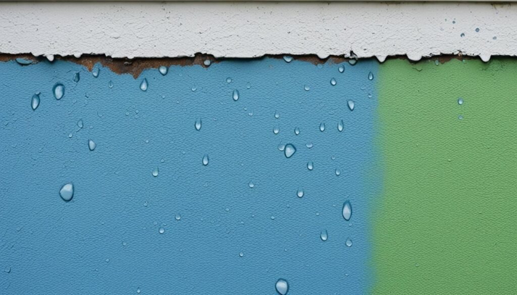 moisture in walls