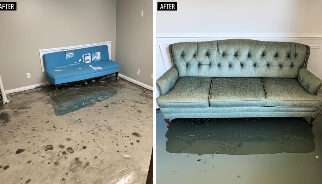 water damage restoration