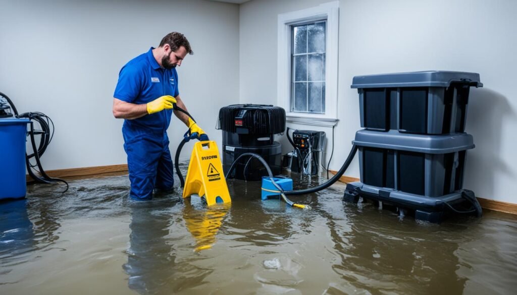 water damage restoration