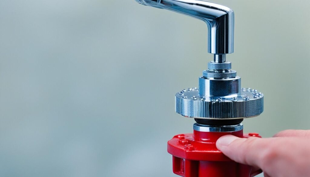 water shutoff valve