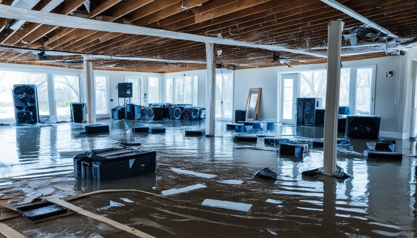 Drying Out a Water-Damaged House
