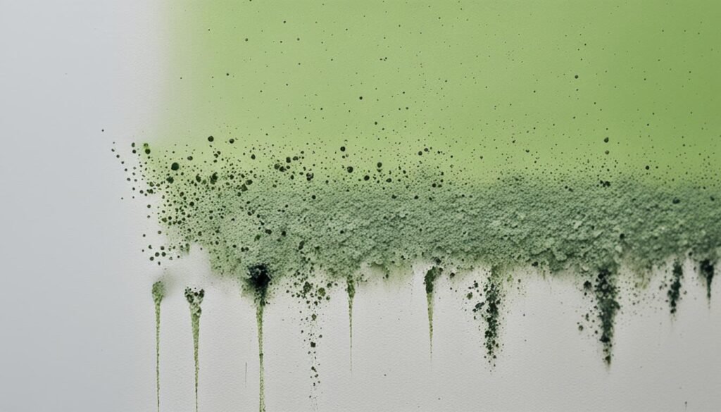 Mold Growth on Wet Drywall