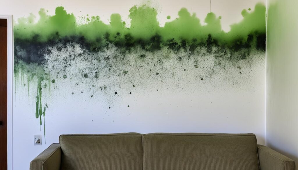 Mold growth