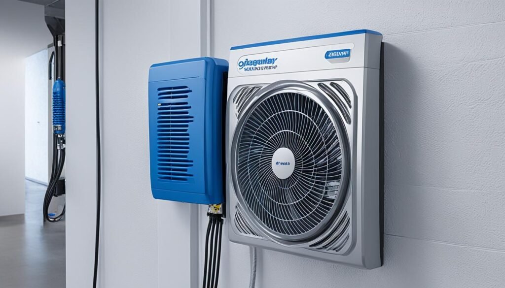Wall drying equipment