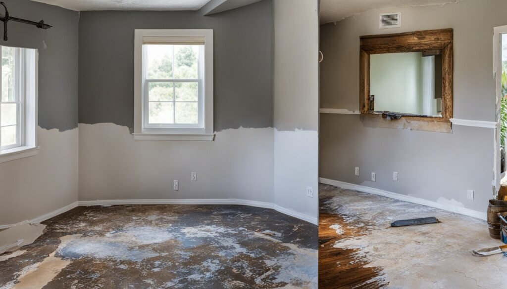 moisture damage repair