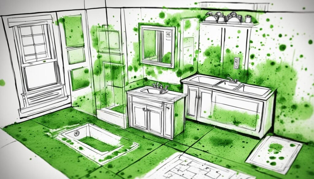 mold growth locations