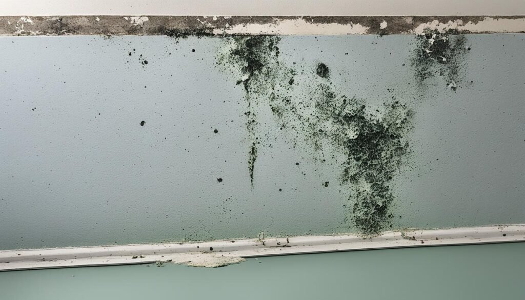 mold on drywall