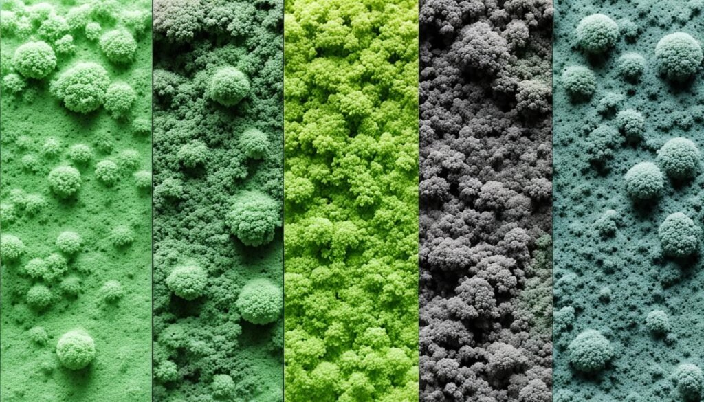 types of mold