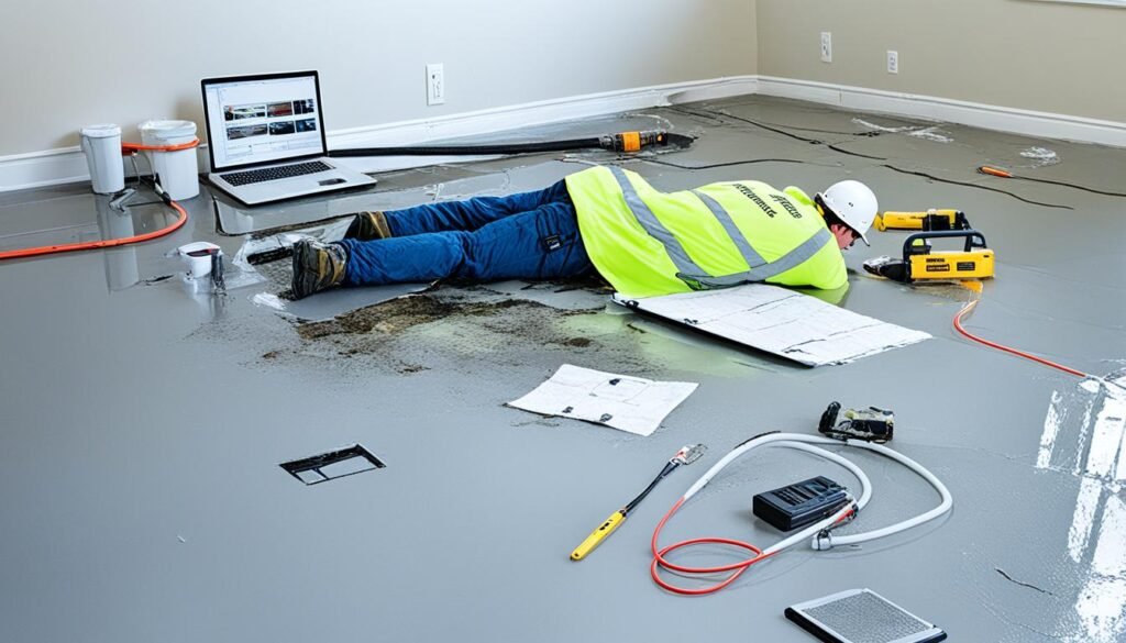 water damage assessment