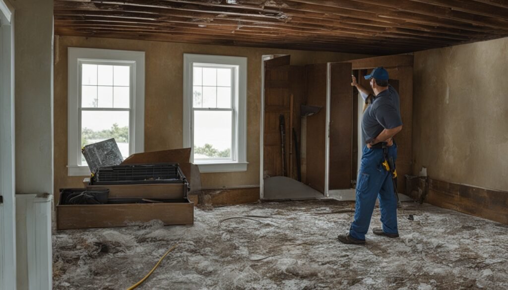 water damage restoration