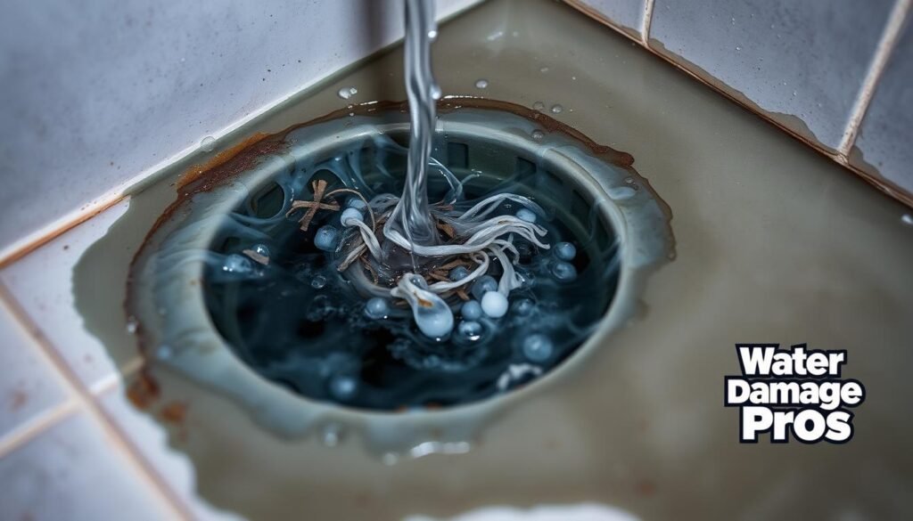 Clogged drains