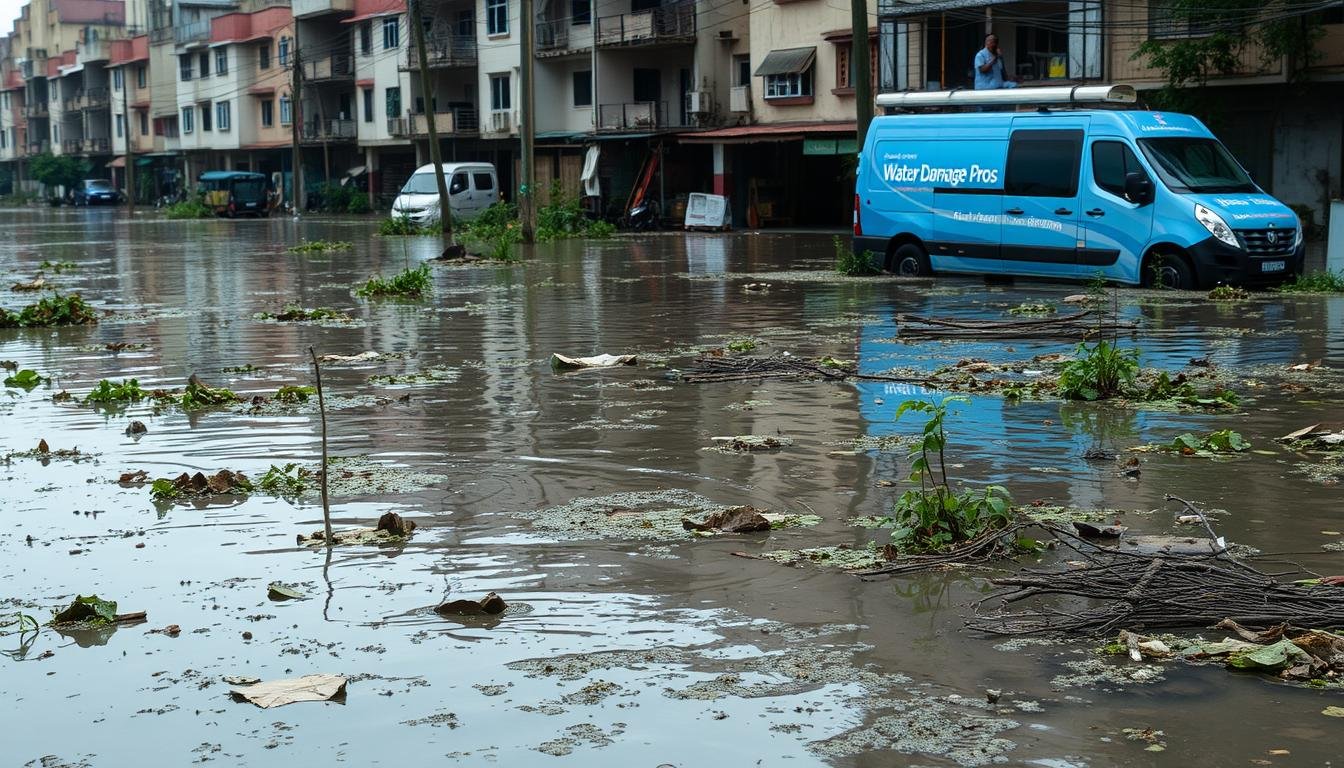 handle flood water contamination