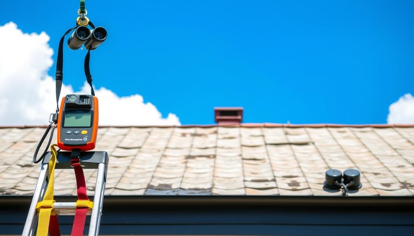 identify roof water damage