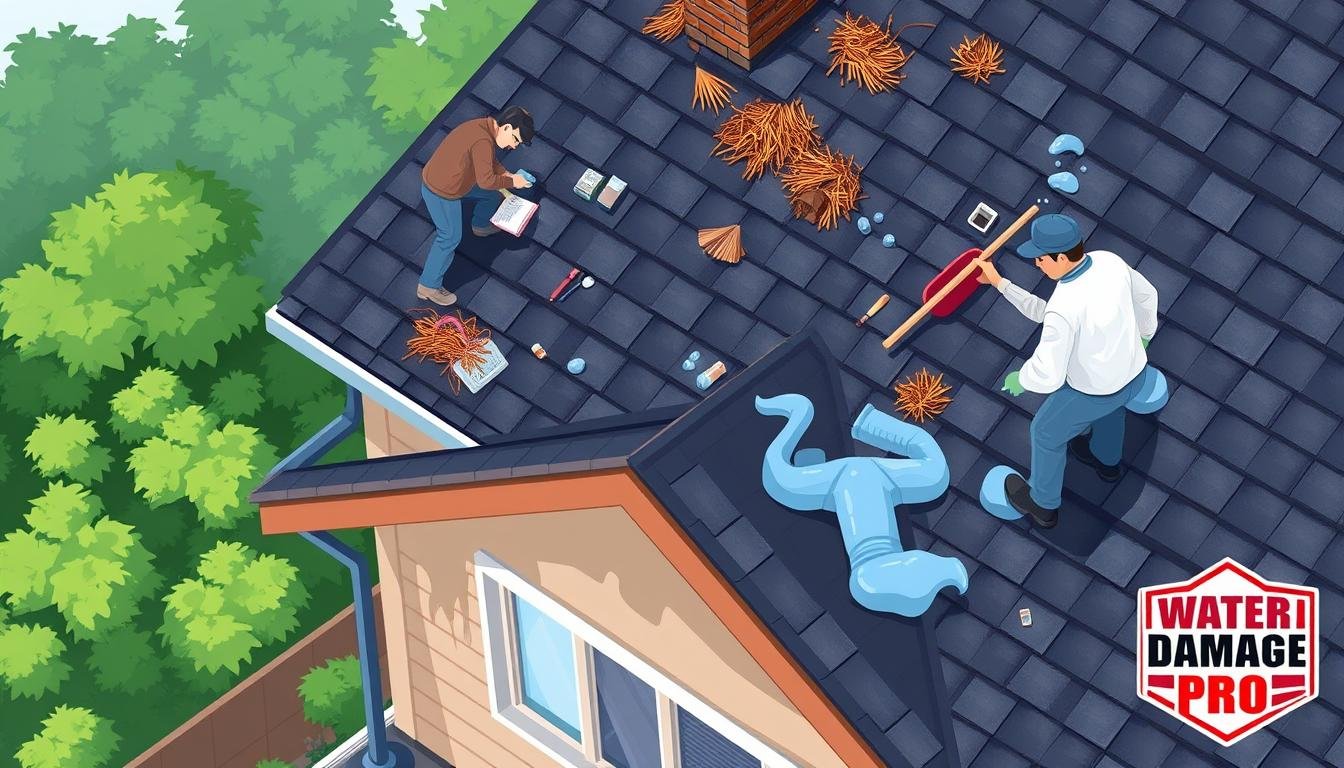 roof maintenance water damage