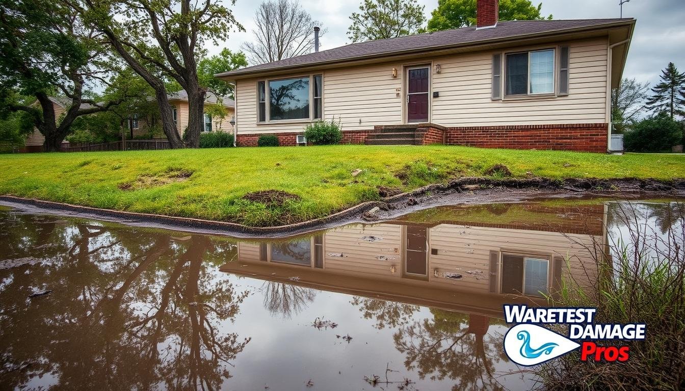 standing water structure damage