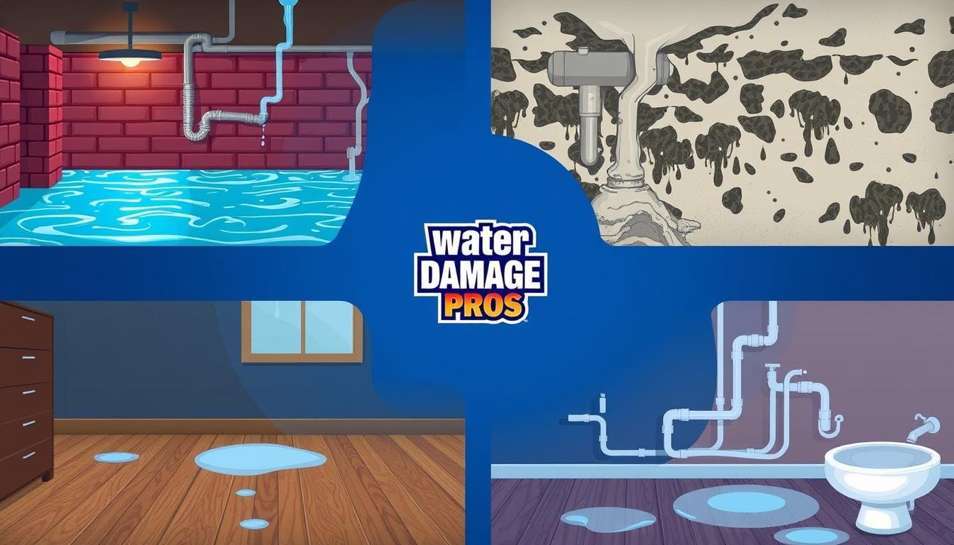 types of water damage