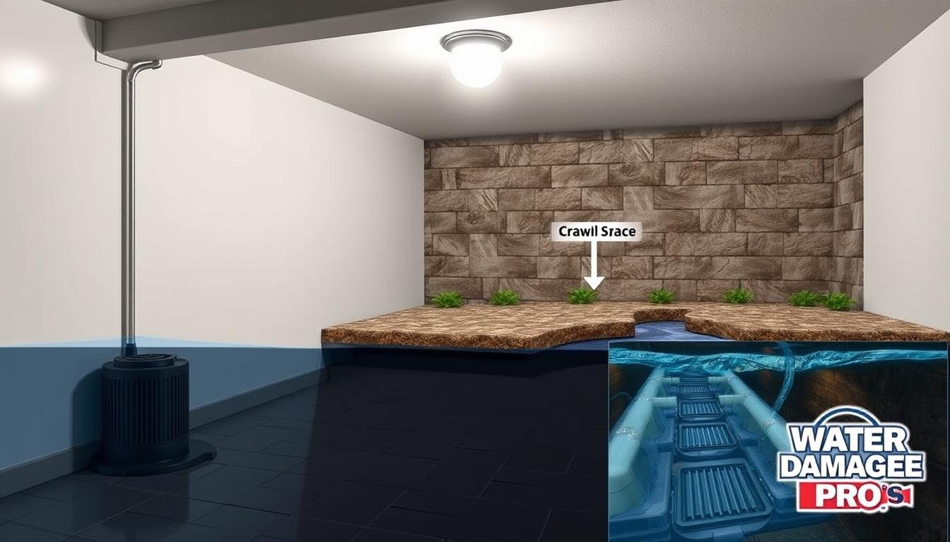 waterproof basements crawl spaces