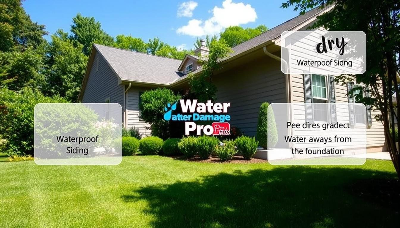 exterior water damage prevention