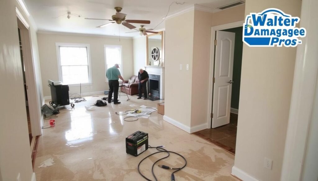 water damage repair