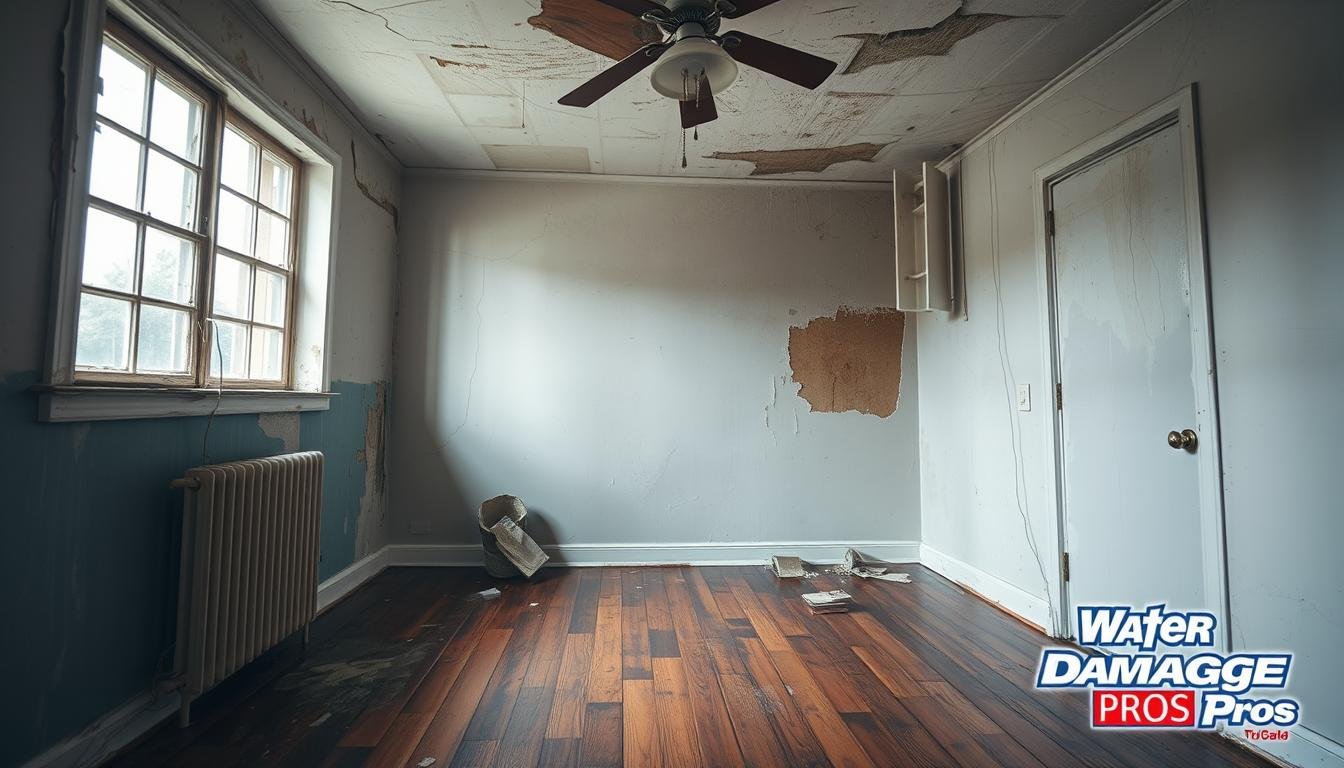 water damage signs storm