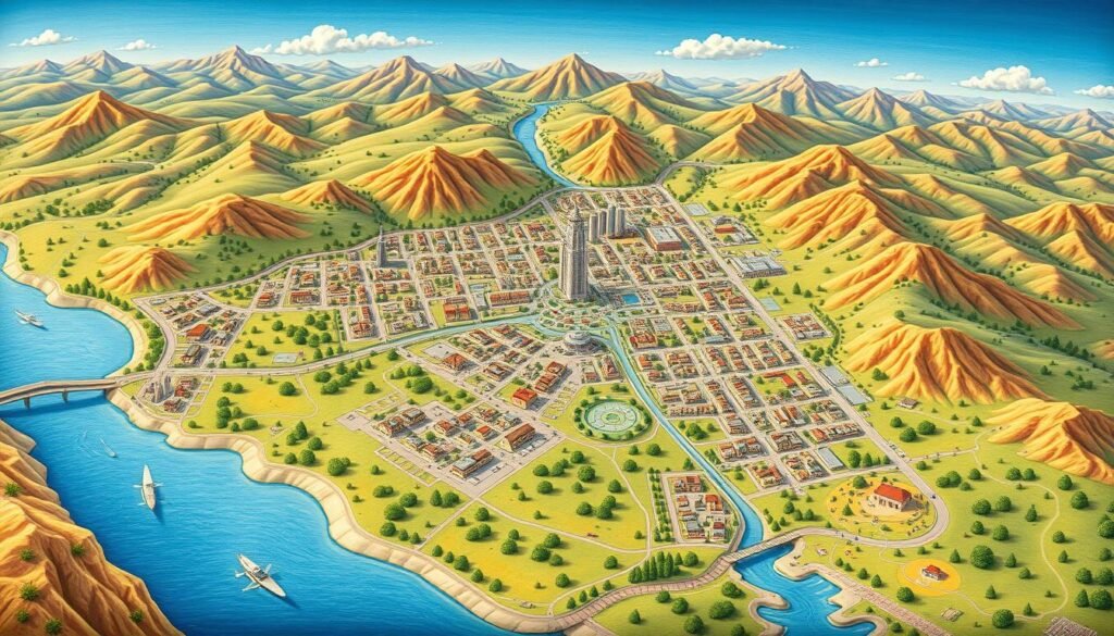 Colton map