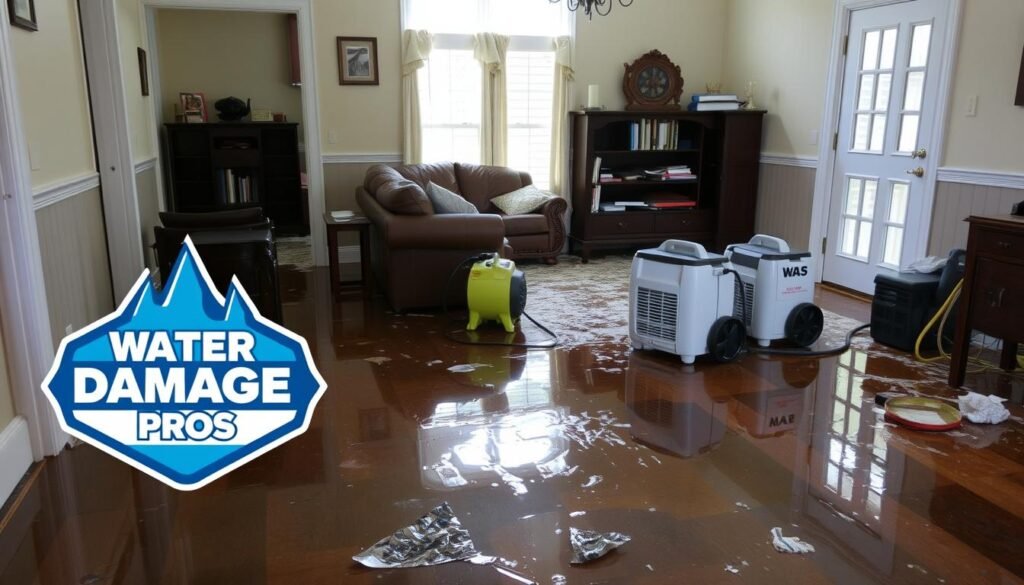 water damage mitigation Beaumont