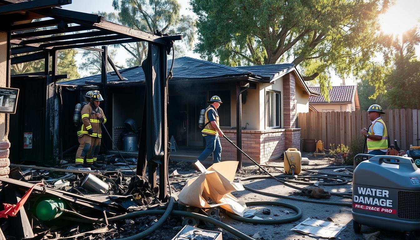 Fire Damage Cleanup in Redlands CA