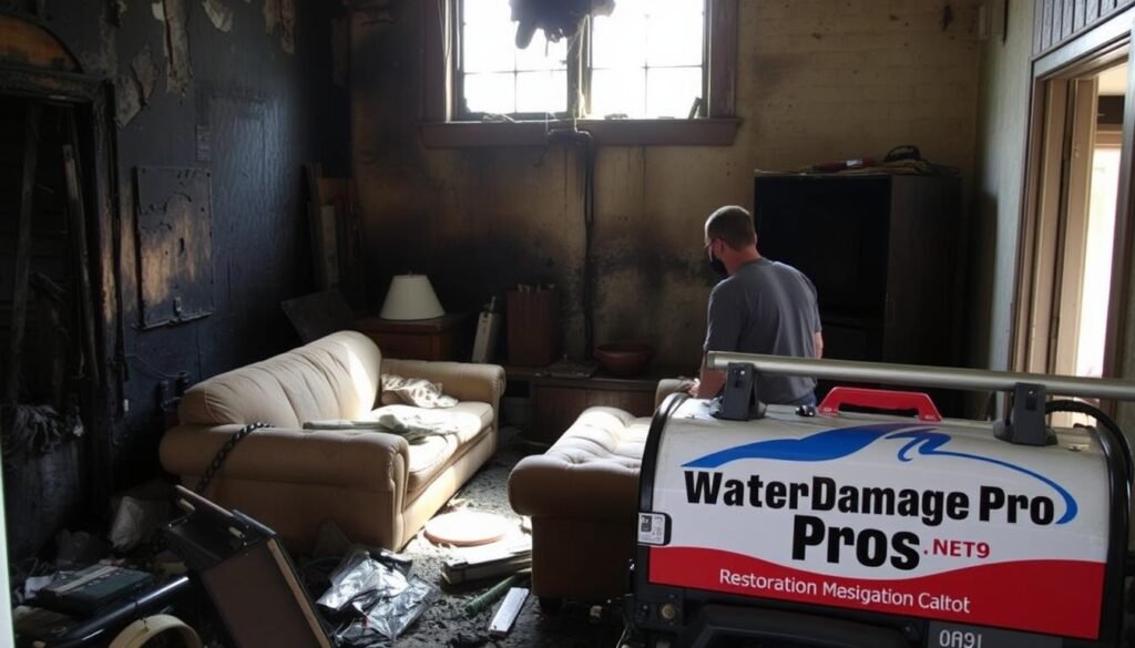 Fire damage assessment Redlands