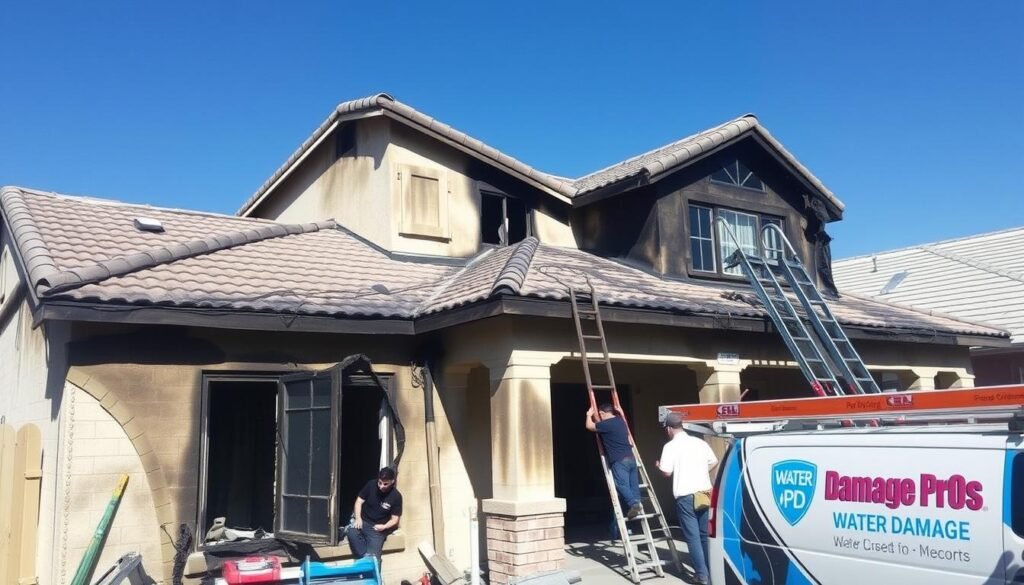 Fire damage repair Redlands CA