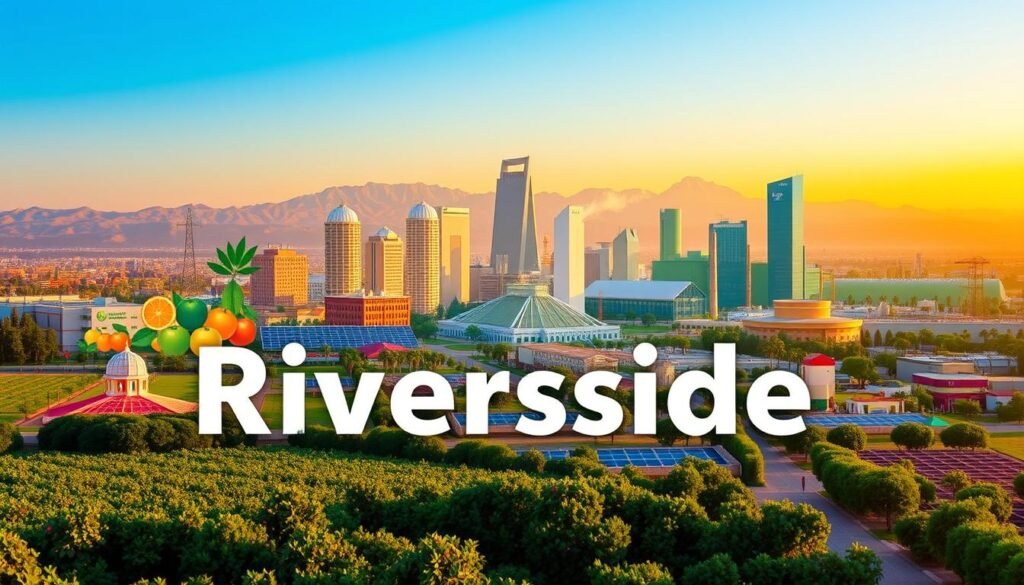Riverside economic sectors