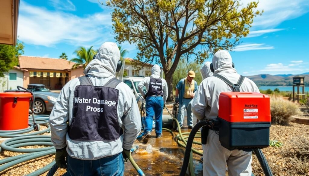 Sewage backup cleanup Canyon Lake