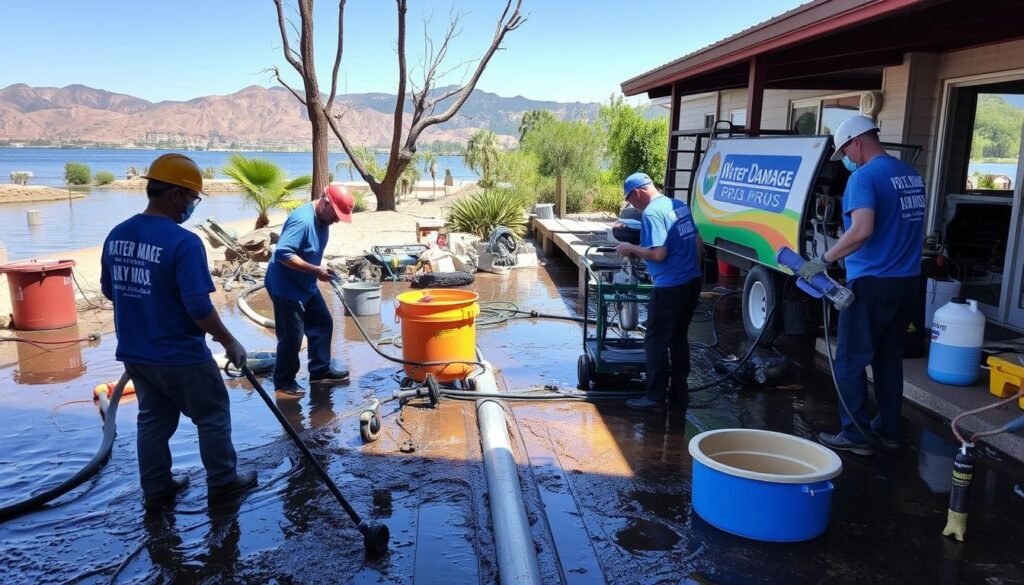 Water extraction Canyon Lake