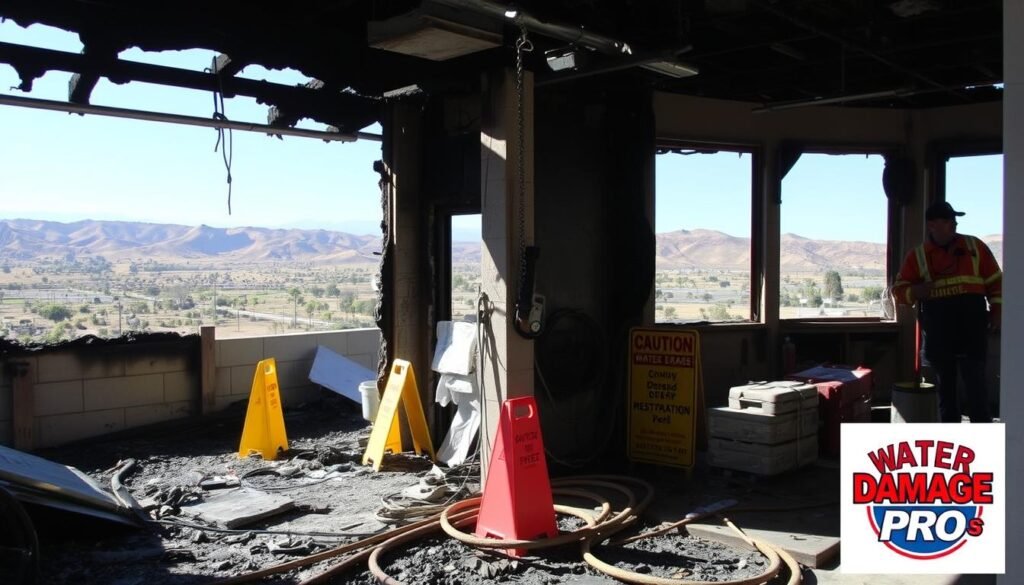 fire damage assessment Chino