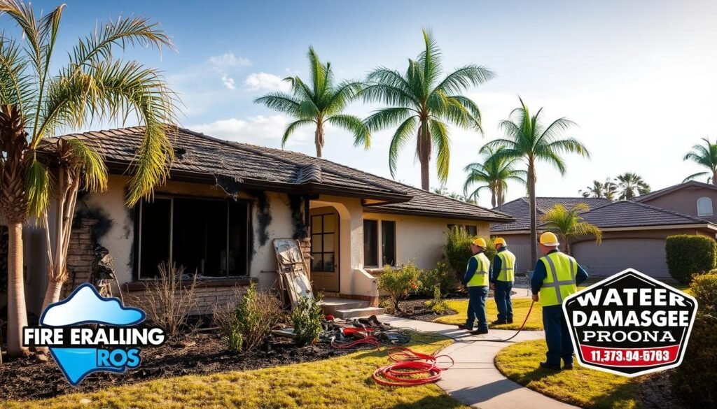 fire damage assessment Corona
