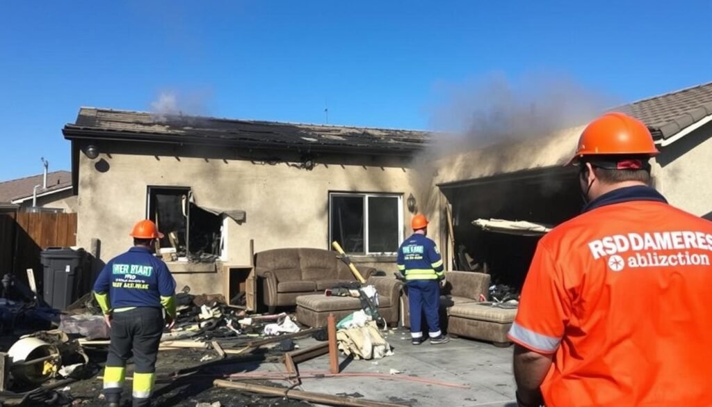 fire damage cleanup Chino