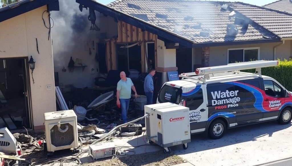 fire damage remediation Colton