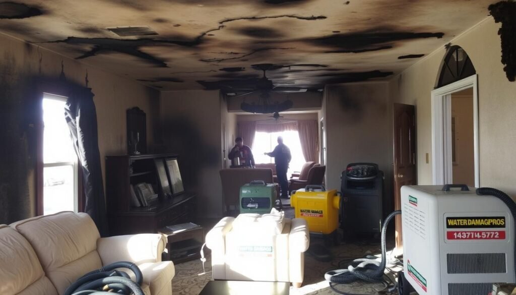 fire damage restoration services Eastvale
