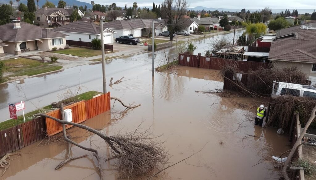 Flood Damage San Bernardino