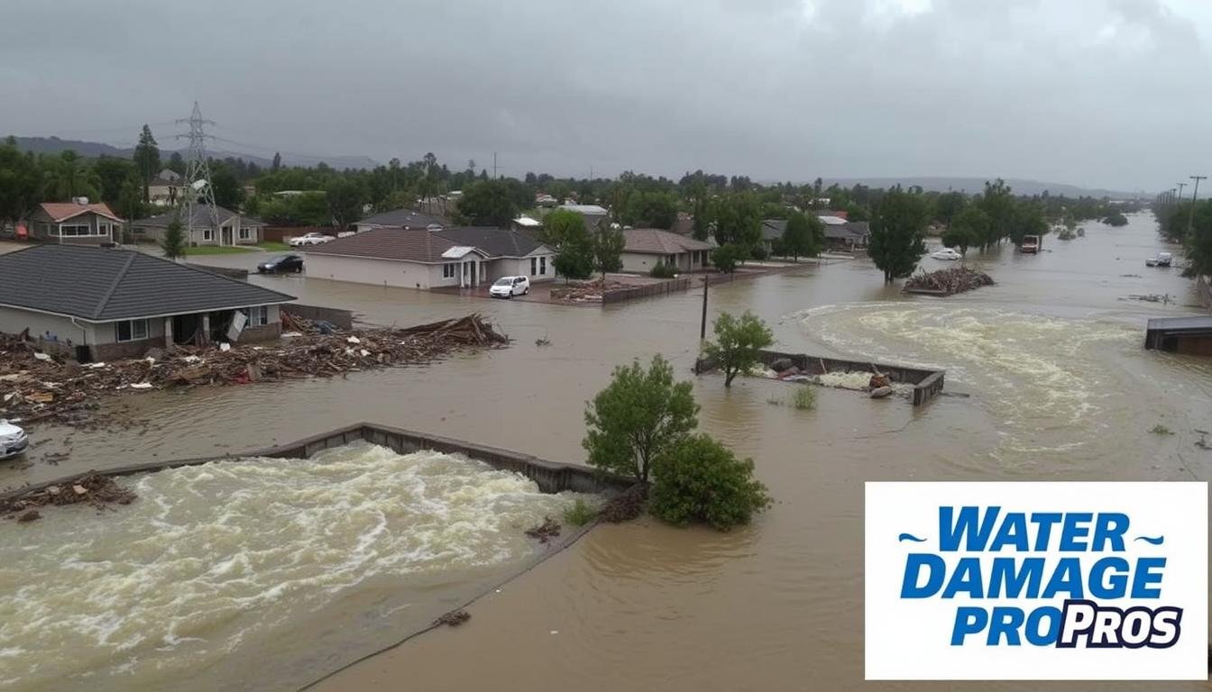 Flood Damage in San Bernardino
