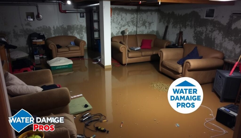 Flooded basement assessment