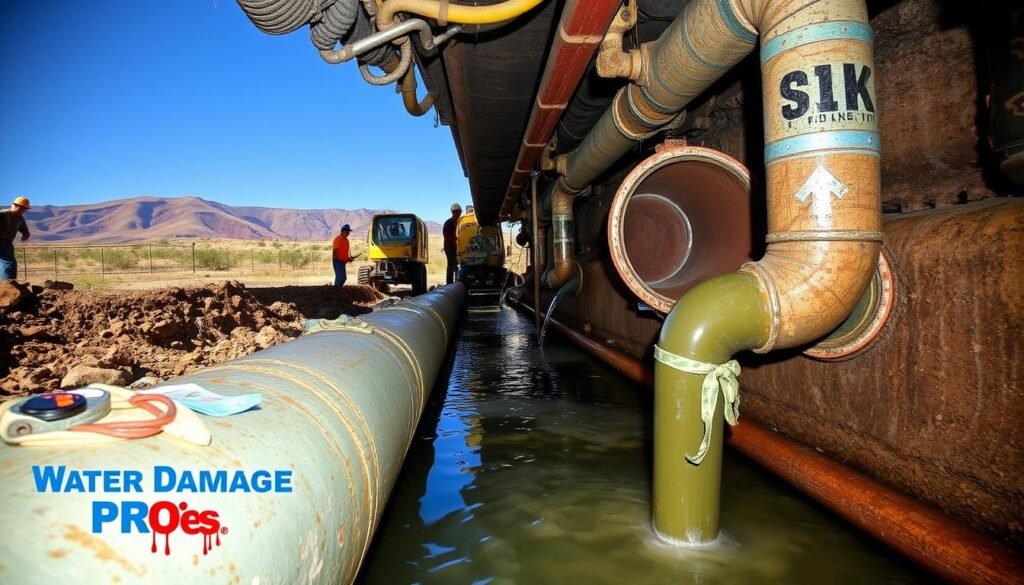 Riverside Sewer Line Repair